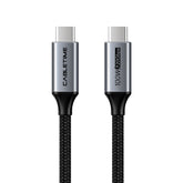 CABLETIME- PREMIUM USB3.1 Cable Gen2 Coaxial cable, Type C Male, Nickle Plated, With Chipset E-Marker, SKU- CT-C160-PU31-CMCM2-AG5